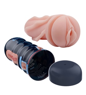 OdinsShop 18 cm Gerçekçi Doku Realistik Suni Vajina Mastürbatör