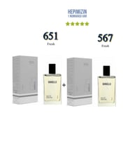 651 + 567 Erkek Parfüm Edp 50 ml Fresh - Mnms651567