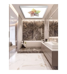 Banyo Avize-60x60-54w-led-armatür-wc-aydınlatma-desenli-panel-banyoled-ıp54-55 Su Almaz Led-tekli