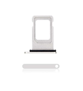 iPhone 11 Sim Yuvası Sim Kart Tepsisi Beyaz Renk