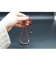 8'lı Yarma Oltu Taşı Tesbih st000157 (Çok Renkli)