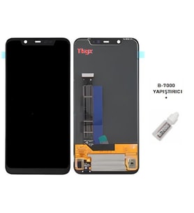 Tkgz - Xiaomi Mİ 8 Uyumlu Lcd Ekran Dokunmatik -A- Kalite + B-7000