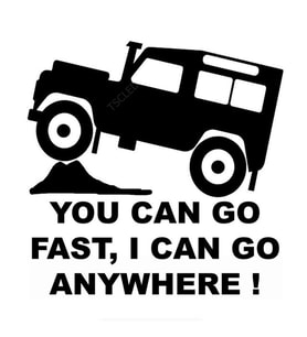 4x4 Off Road Sticker Yapıştırma