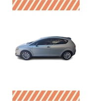 Seat Leon 2005-2012 4'lü Mügen Tip Cam Rüzgarlığı