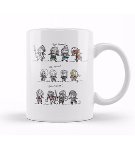 For Honor Foh Honor Kupa Bardak Porselen