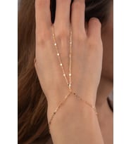 14 Ayar Altın Aynalı Ataç Şahmeran (Sarı)