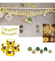 Hoşgeldin Ramazan Süsleri Ledli  11 Ayın Sultanı Süsü Ramazan Ev Süsleme-