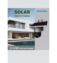 3MP 4G Solar Güneş Enerjili IP Kamera