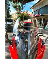 MOTOCAM Gilera Nexus 500 Ön Cam 2004-2008 Model 58cm Şeffaf Renkli 4mm