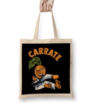 Funny Carrate Karate Carrot Pun Martial Arts Bez Çanta Uzun Saplı