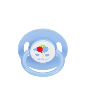 Wee Baby Mat Yuvarlak Gövdeli Yuvarlak Uçlu Emzik No:3 Yoğun Akış 18+ Ay