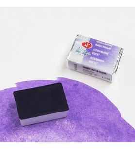 St. Petersburg White Nights Tam Tablet Sulu Boya 613 Ultramarine violet 