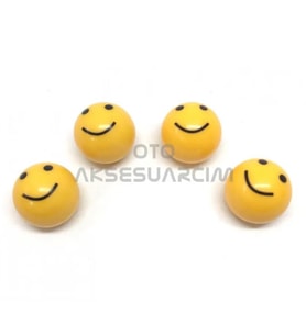 Gülen Emoji Lüx Sibop Kapağı Sarı