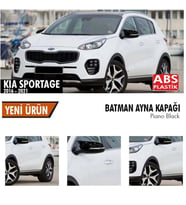Kia Sportage Yarasa Ayna Kapağı Batman Parlak Siyah Piano Black