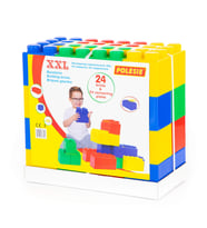 Yapı Blokları XXL 24+24 Parça (Çok Renkli)