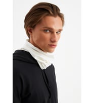 Beyaz Erkek 4 fonksiyonlu Koruyucu  Pamuklu, Esnek, Terletmez, Bandana, Boyunluk, Buff, Maske