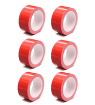 Renkli ( Kırmızı ) Koli Bandı 45x100 Metre 6 Adet 1 Paket