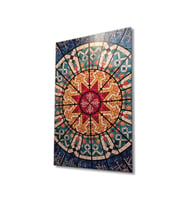 Miyrem Glasses Collection -A1^#  Allah Lafzı Ve Islami Motif Dini Cam Tablo (Çok Renkli)