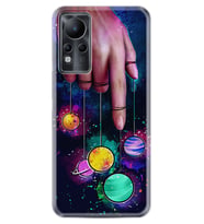 INFINIX Note 11 Pro Note 10 Hot 9 Play Kılıf Desemli Silikon Finger planet 1740