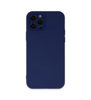 Pilelistore   iPhone 12 Pro Max Kılıf Lansman Glass Kapak - Sky Blue