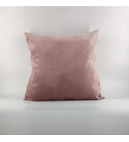 Pembe Kadife Kırlent Kılıfı (Karışık)