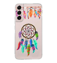 PrintiFy Samsung Galaxy S22 Plus ile Uyumlu Nazar Boncuğu 6  Kamera Korumalı Şeffaf Silikon Kılıf