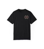 Motorcu Sırt Ve Göğüs Baskılı Siyah Unisex Oversize Tişört (Siyah)