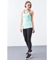 TOMMY LİFE 97094 SU YEŞİLİ ÇAPRAZ ASKILI BAYAN ATLET
