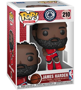 Funko Pop! Nba: Clippers - James Harden - Nba Players - Koleksiyon Vinil Figür - Hediye Fikri - Resm (Krem)