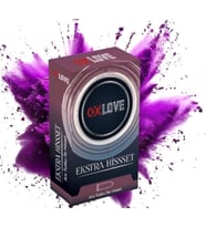 OX LOVE  EKSTRA HİSSET PREZERVATİF 4 ADET GİZLİ GÖNDERİM