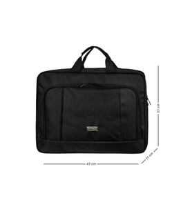 GALB Leather Siyah Unisex 16.5 Inc Laptop & Evrak Cantasi