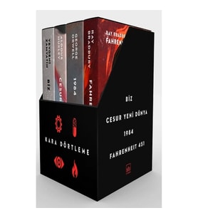 Kara Dörtleme Kutu Set - 4 Kitap (Ciltli)