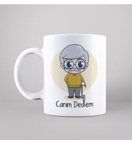 Canım Dedem Tasarımlı Kupa