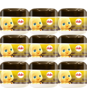 Dalin Vazelin 100ML Hindistan Cevizi Yağlı (9 Lu Set)