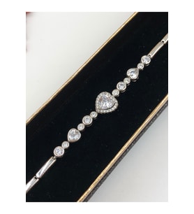 Şıklığın Tamamlayıcısı! Xuping Kadın Bileklik Gümüş Silver Renk 19 Cm kutulu Renk Atmaz (Çok Renkli)