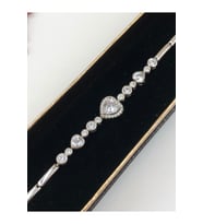 Şıklığın Tamamlayıcısı! Xuping Kadın Bileklik Gümüş Silver Renk 19 Cm kutulu Renk Atmaz (Çok Renkli)