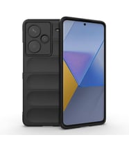 Xiaomi Redmi Note 13 Pro Plus 5G Uyumlu Kılıf Esnek TPU Oyuklu Arka Yüzey Tasarımlı Zore Etnik Silikon Kapak