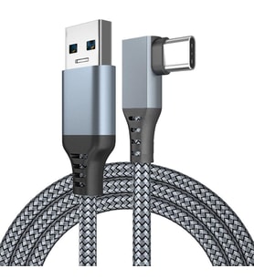 Cosmostech Oculus Quest Link Kablosu 1/2 Uyumlu USB 3.2 To Type-C Hızlı Data Aktarım ve Şarj Kablosu Oculus Cable 5m Metre