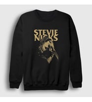 Presmono Unisex Siyah Stevie Nicks Fleetwood Mac Sweatshirt 424948tt