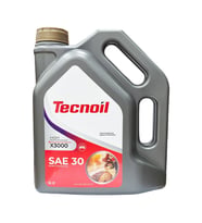 Tecnoil High Performance X3000 SAE 30 Mono Grade Motor ve Zincir Yağı 3 Litre