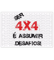 Ser 4x4 Assumir Desafios Puzzle 240 Parça Yapboz