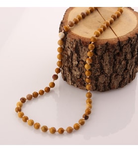 Jasper Doğaltaş Kolye 6 mm, M165