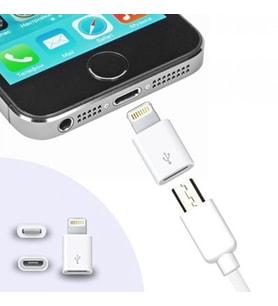 Apple iPhone / iPad Micro Usb Dönüştürücü Adaptör OTG Aparat (5680)