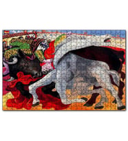 Cakapuzzle Bullfight Death of the Toreador, 1933 by Picasso  Puzzle Yapboz MDF (Ahşap) (120 Parça)