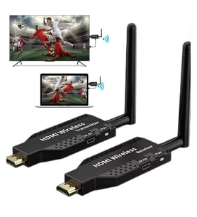 Powermaster PM-19864 5.8G Kablosuz HDMI Görüntü Aktarıcı 50 Metre Wireless Uzatıcı