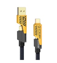 Apple Uyumlu iOS 4 İn 1 Usb+c Type C To Lightning Şarj Kablosu, Metal Başlık, Kopmaz Kablo 100w Pd Hızlı Şarj Kablo