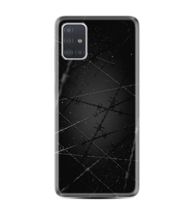 Samsung a71 A72 A73 A7 A9 2018 C7 C9 Kılıf Desenli Silikon Dikenli Tel 1779