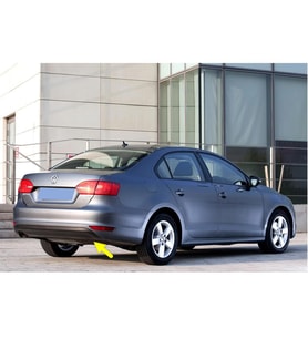 VW Jetta 2011-2014 Arka Tampon Çeki Çekme Demiri Kapağı 5C6807441A