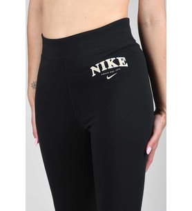 Nike Varsity Women's Leggings High Rise Yüksek Belli Pamuklu Kadın Tayt Siyah