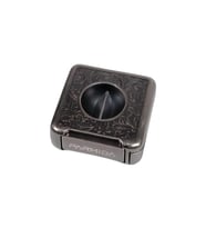 Parmida Gümüş İşlemeli V-Cut Puro Makası Kesici - TR9079